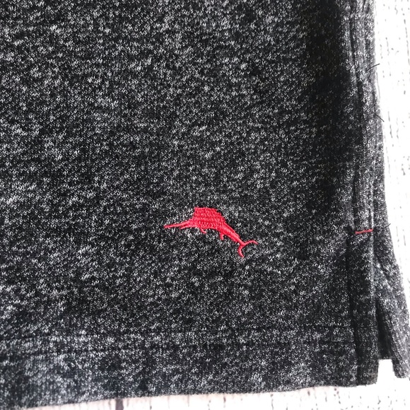 Tommy Bahama Grey Crewneck Lounge Sweatshirt - Picture 2 of 6